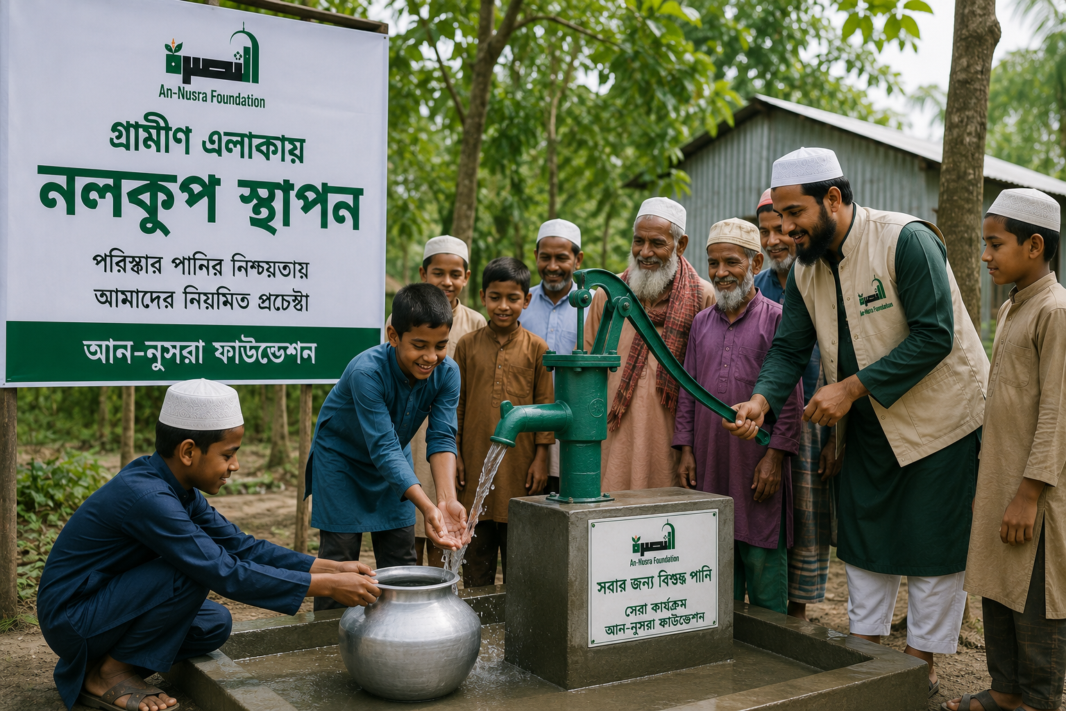নলকূপ স্থাপন