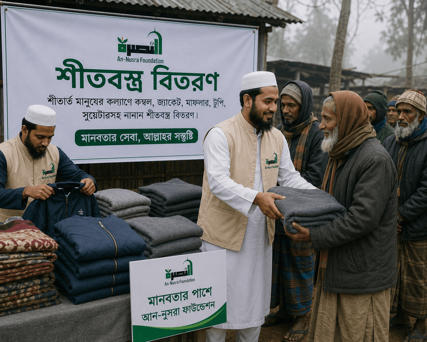 শীতবস্ত্র বিতরণ